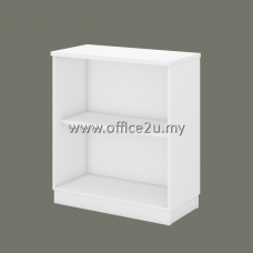 Q-YO9-WH OPEN SHELF LOW CABINET